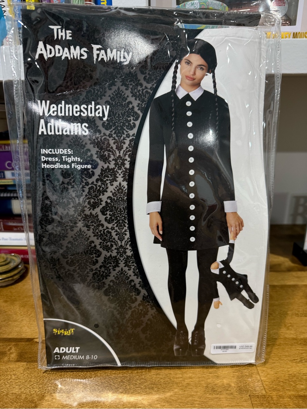 Wednesday Addams costume size M